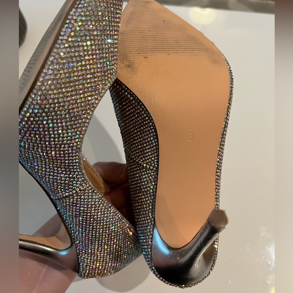 NWOT Steve Madden rhinestone heels size 8 - Picture 5 of 5